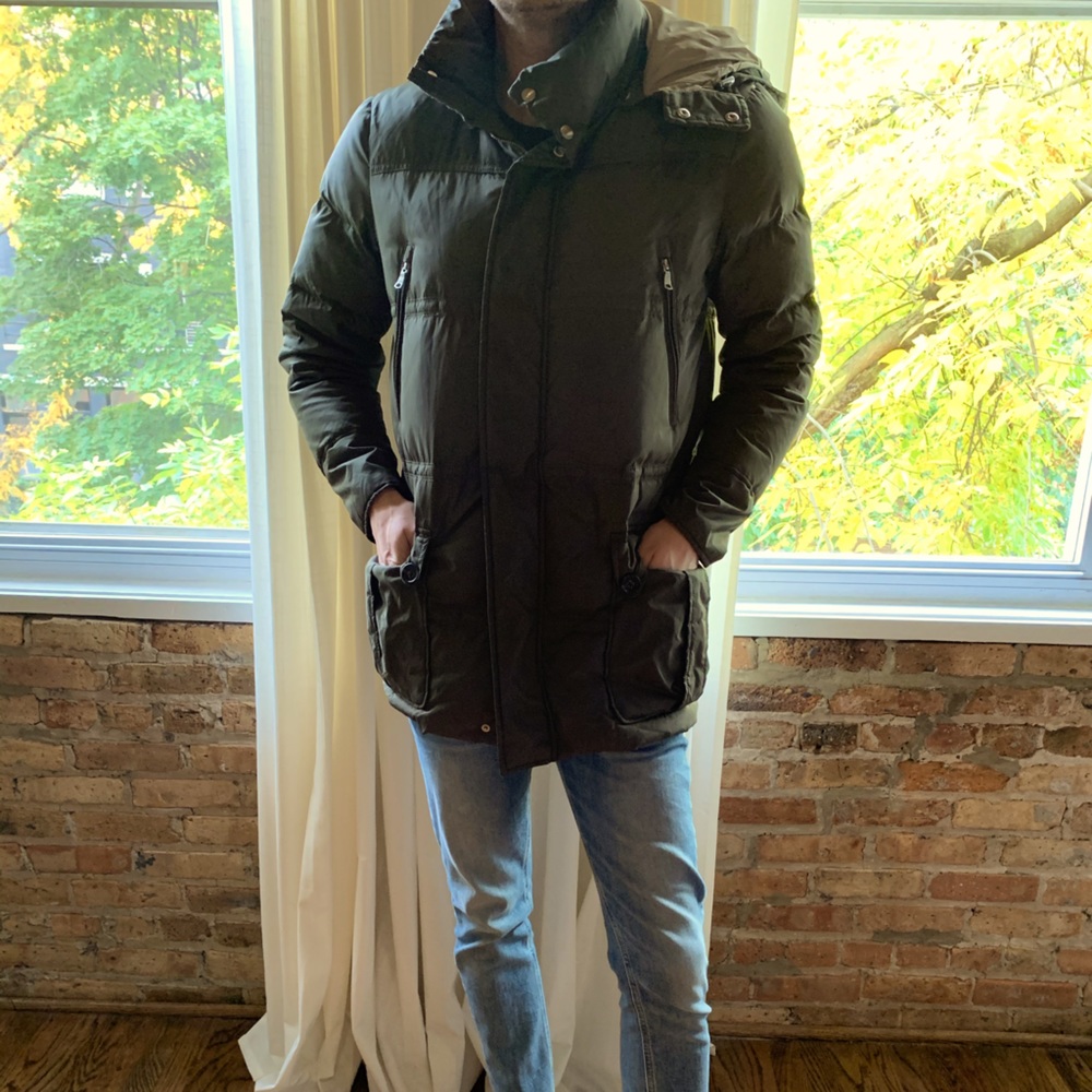 Men’s performance winter jacket banana republic